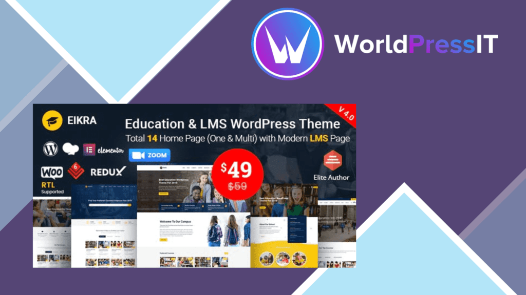 Eikra Education WordPress Theme