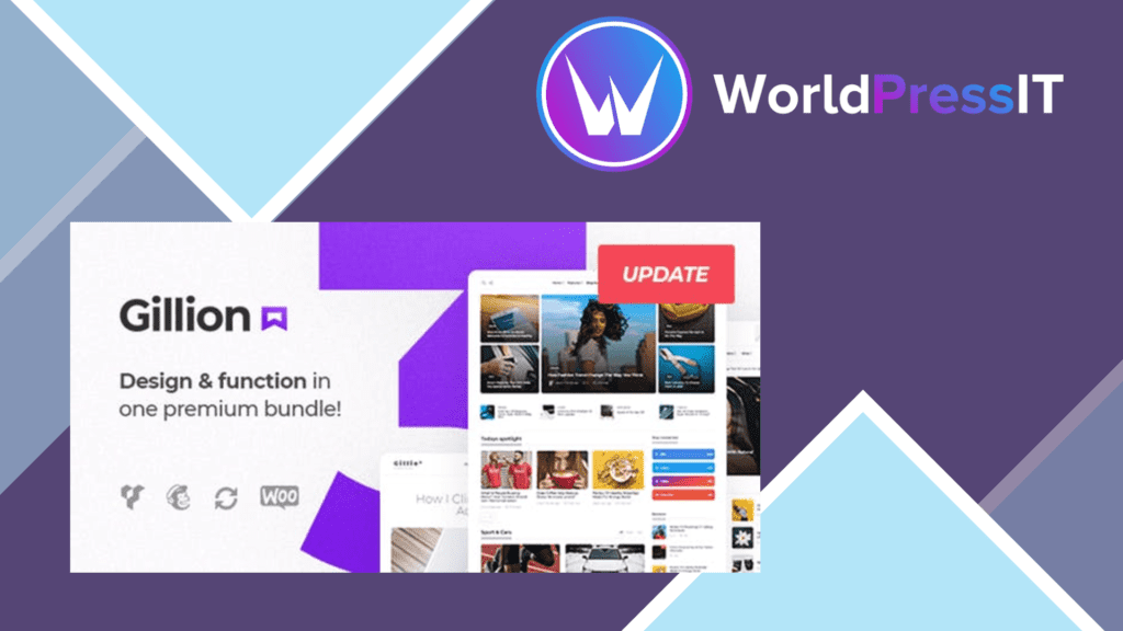 Gillion – Blog Magazine Shop Theme