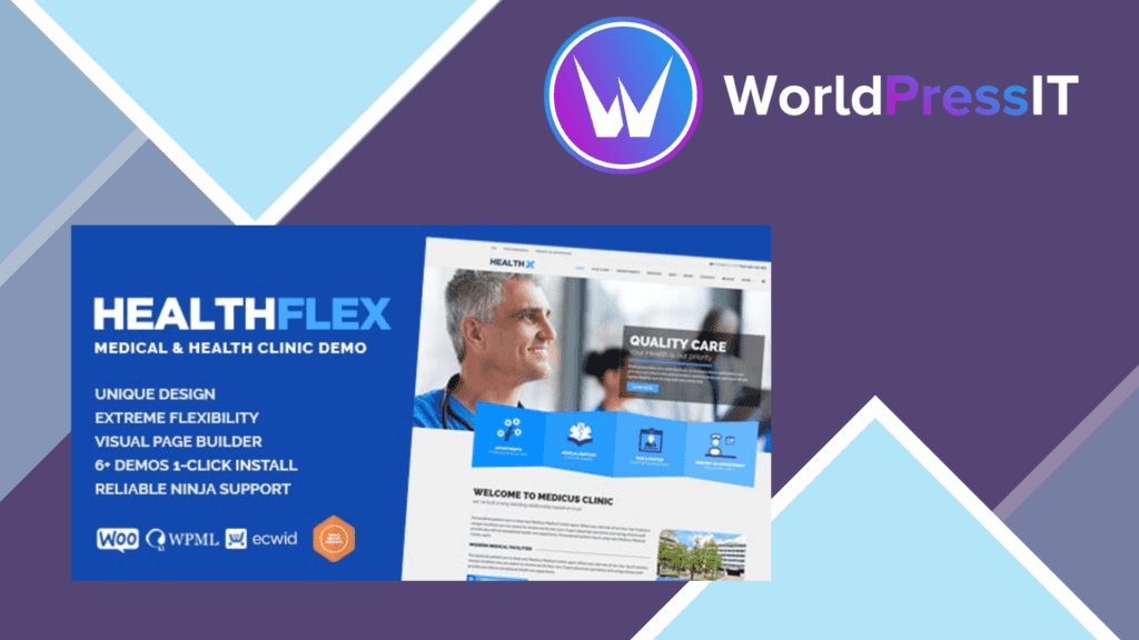 HEALTHFLEX Medical Clinic &amp; Health Theme