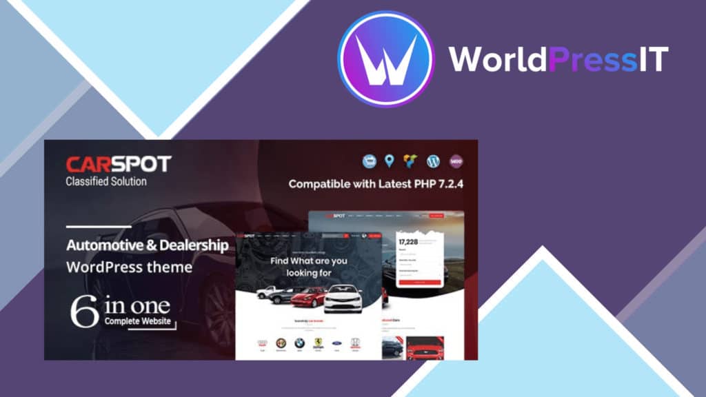 CarSpot Dealership Classified Theme