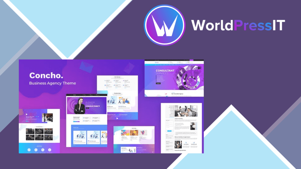 Concho Consulting Services WordPress Theme