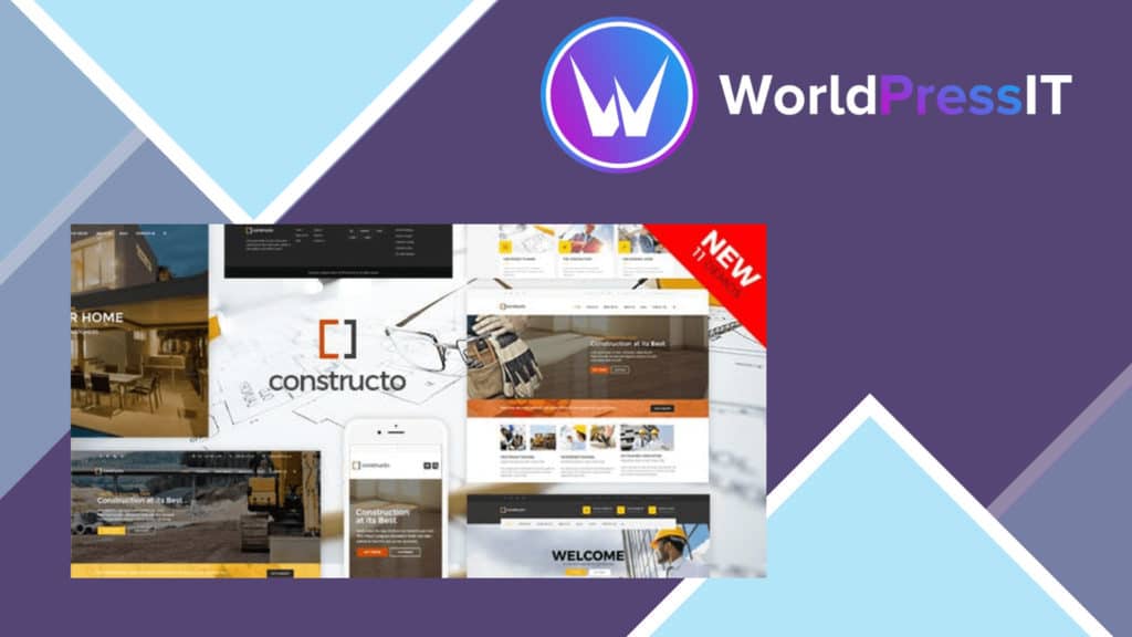 Constructo Construction WordPress Theme