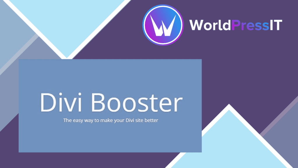 Divi Booster Enhance your Divi Theme