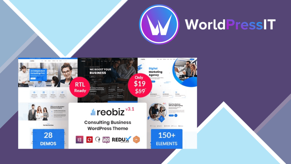 Reobiz Consulting Business WordPress Theme
