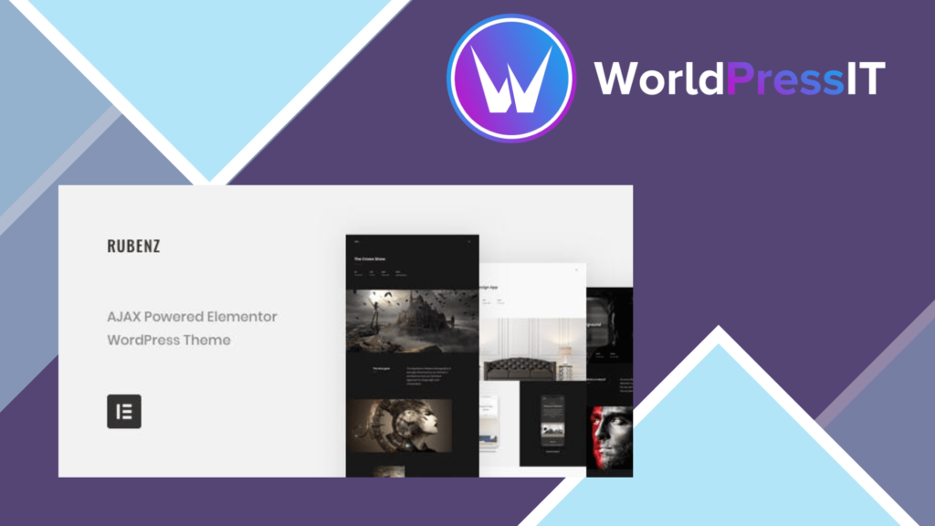 Rubenz Creative Portfolio AJAX Theme