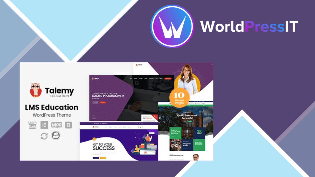 Talemy LMS Education WordPress Theme
