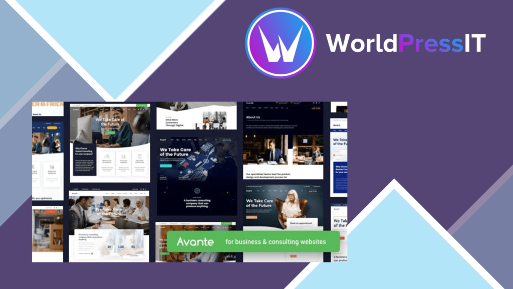 Avante Business Consulting Theme
