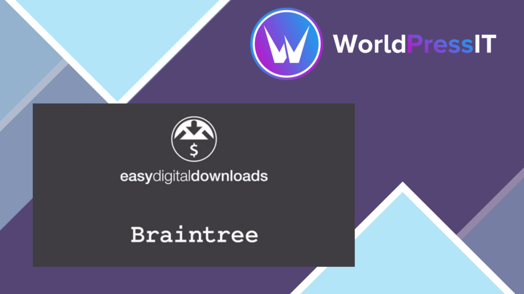 Easy Digital Downloads Braintree Addon