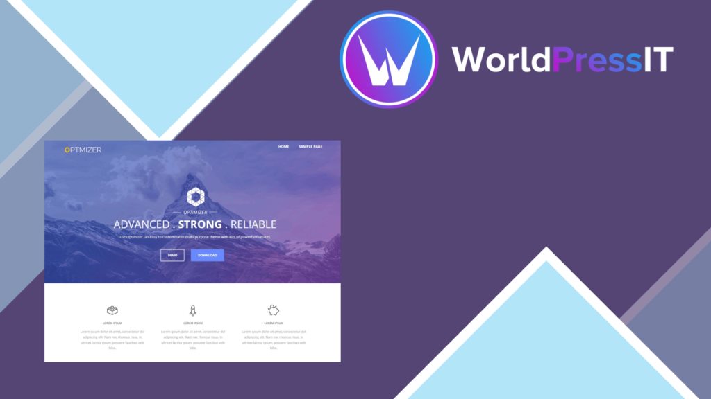 Optimizer PRO WordPress Theme