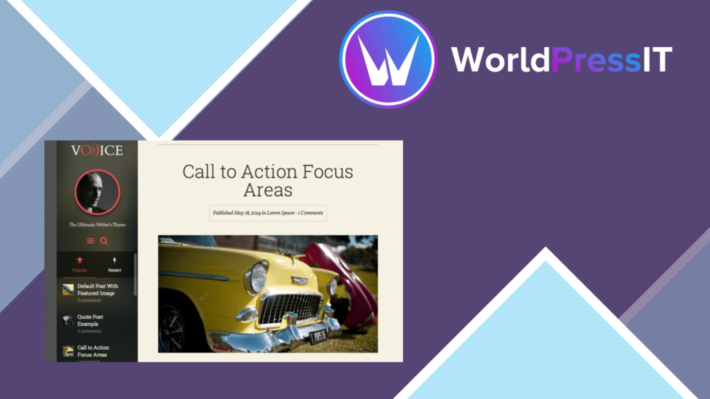 Thrive Themes Voice WordPress Theme