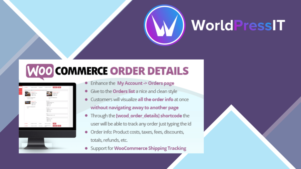 WooCommerce Order Details
