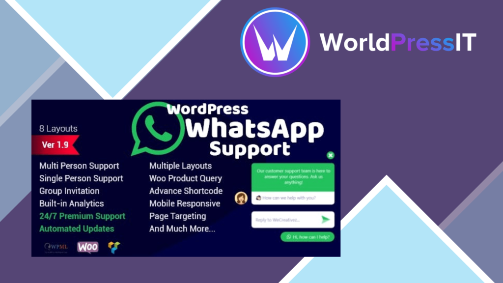 WordPress WhatsApp Support