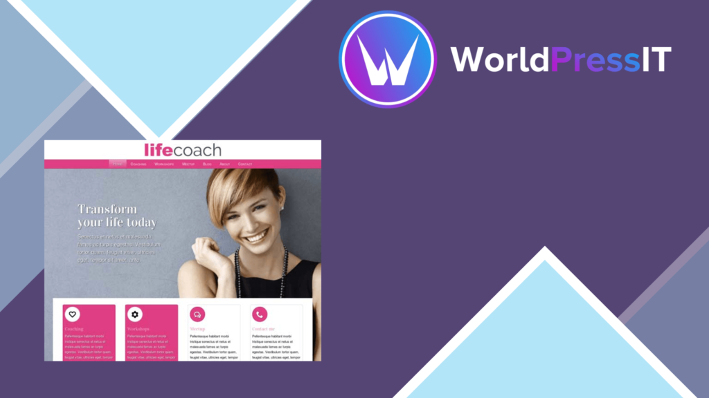 Life Coach WordPress Theme