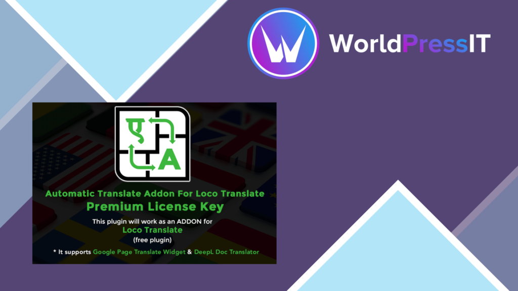 Automatic Translate Addon For Loco Translate