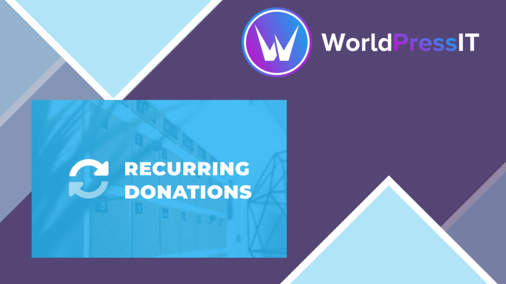 Give Recurring Donations
