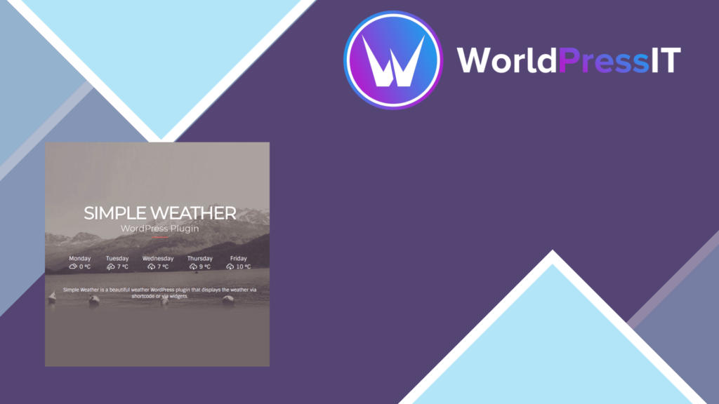 Simple Weather Plugin