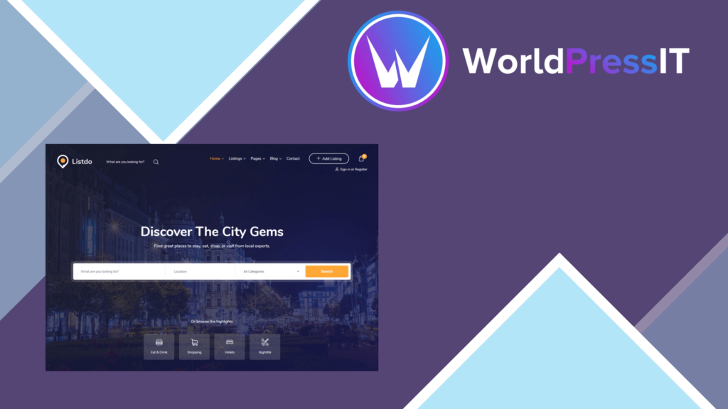 Listdo – Directory Listing WordPress Theme