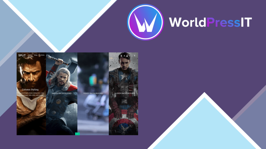 Themify Split WordPress Theme