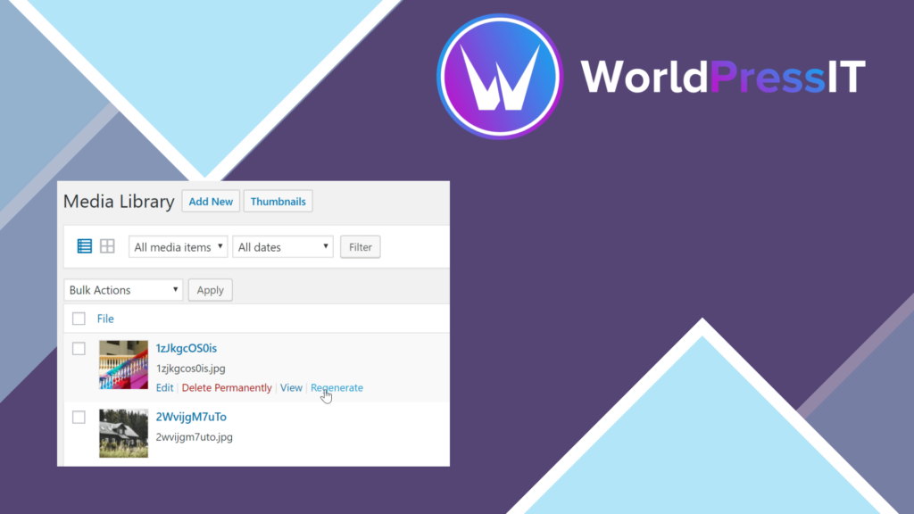 WordPress Real Thumbnail Generator