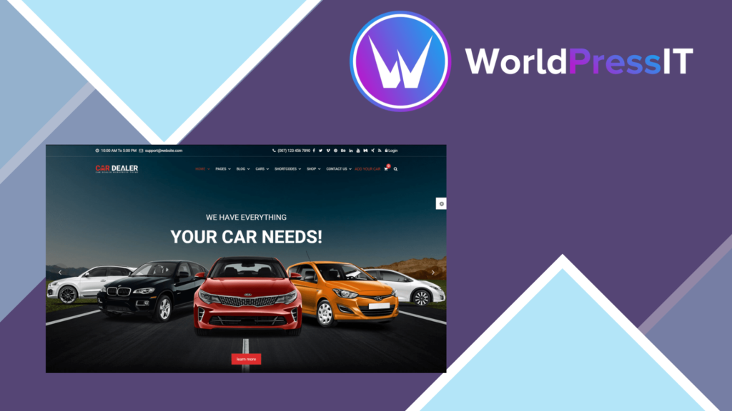 Car Dealer - Automotive Responsive WordPress Theme