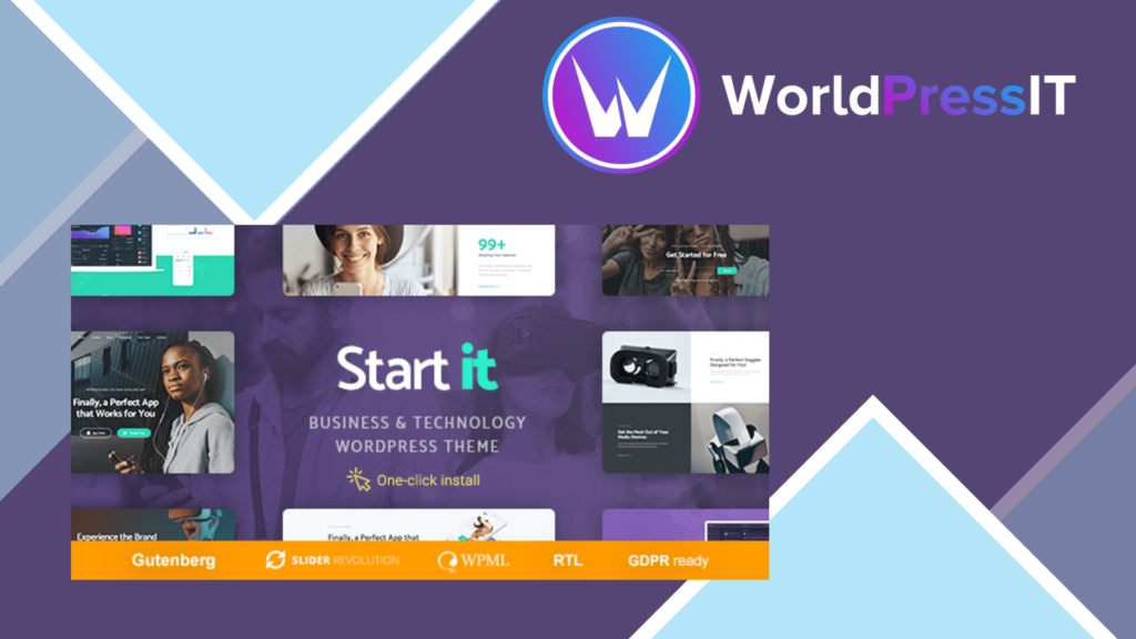 Start It Technology and Startup WP Theme