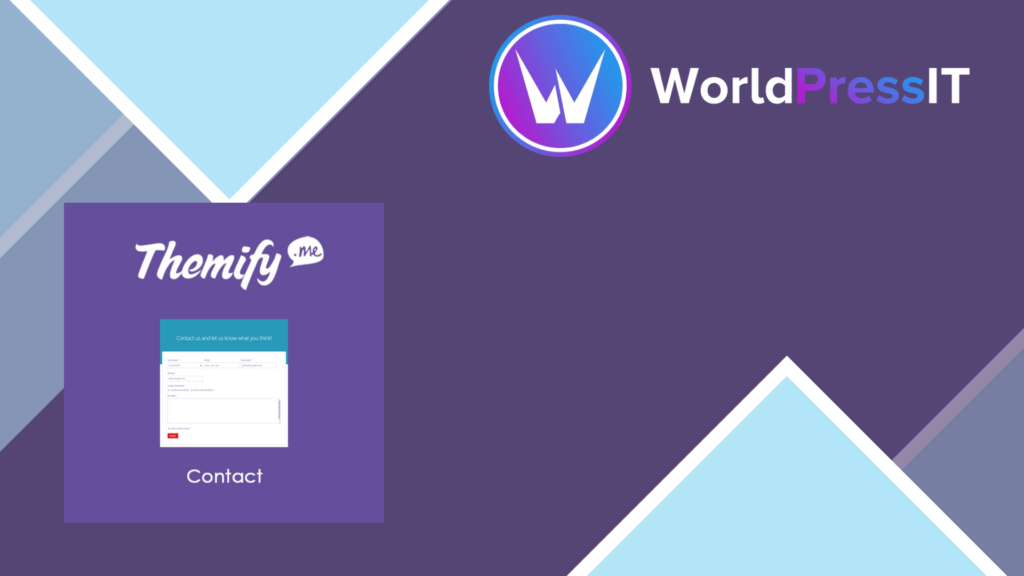 Themify Builder Contact