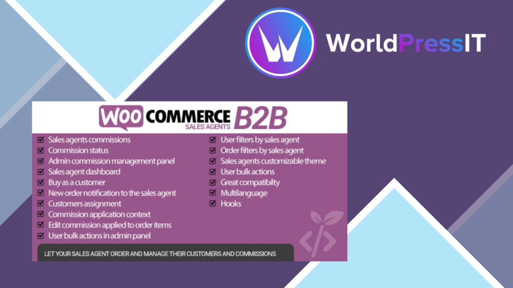 WooCommerce B2B Sales Agents