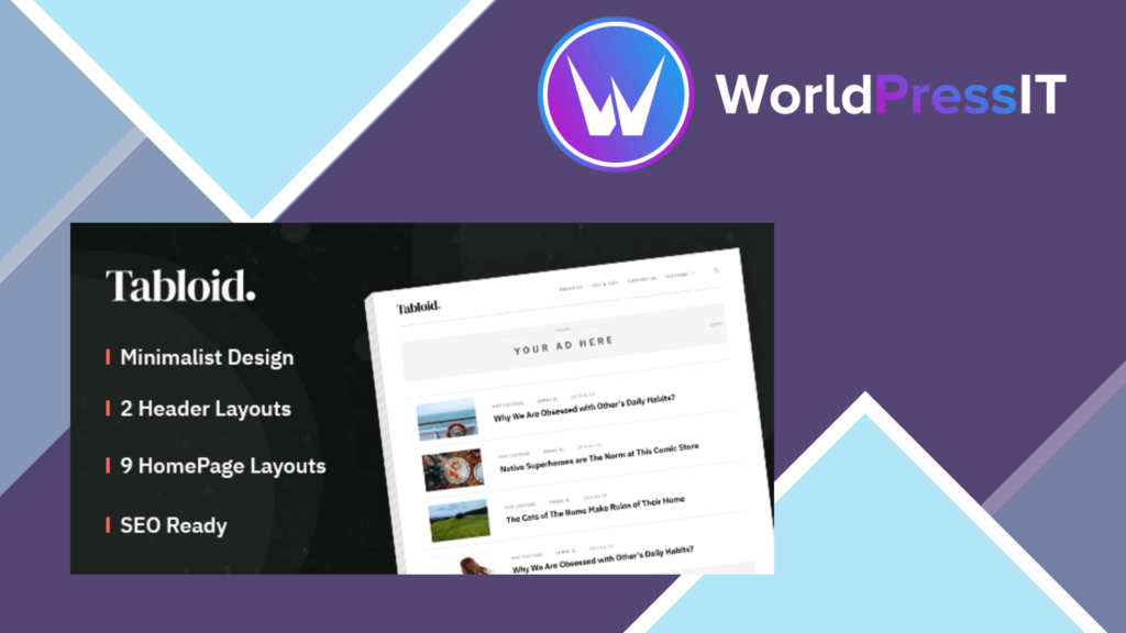 MyThemeShop Tabloid WordPress Theme