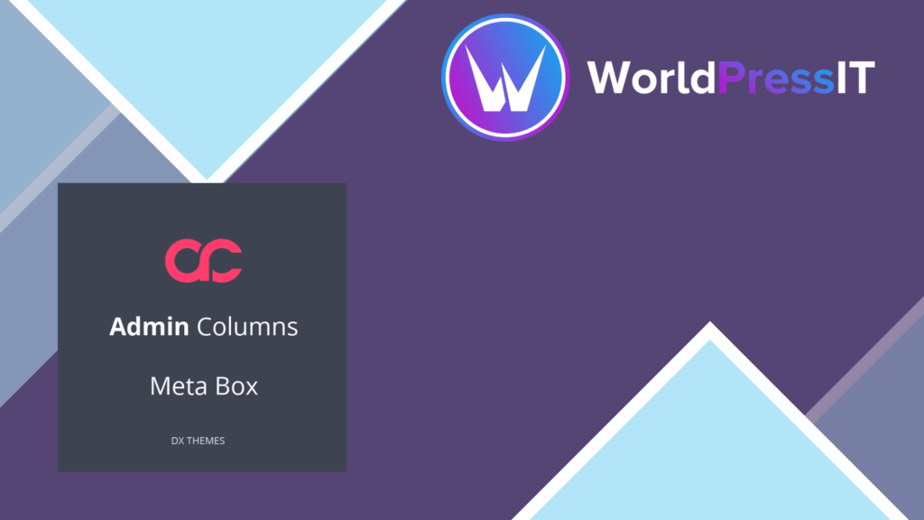 Admin Columns Pro – Meta Box