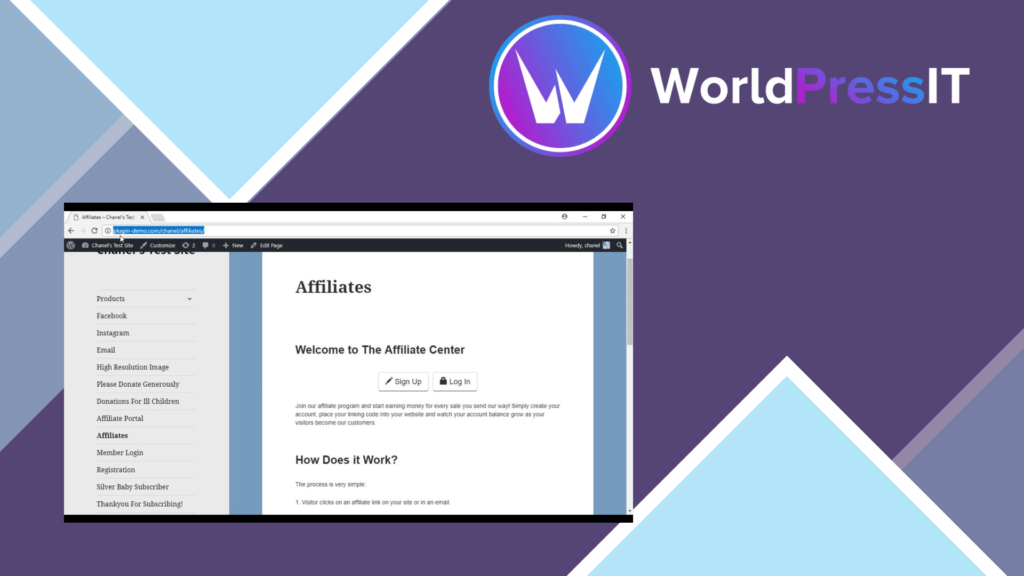 Affiliate Portal