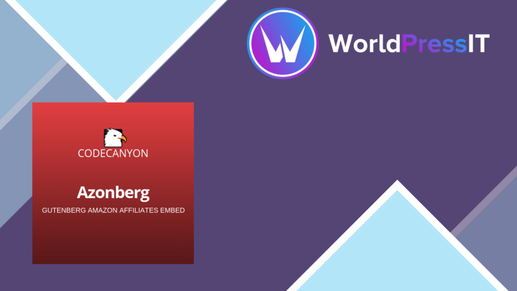 Azonberg Gutenberg Amazon Affiliates Embed