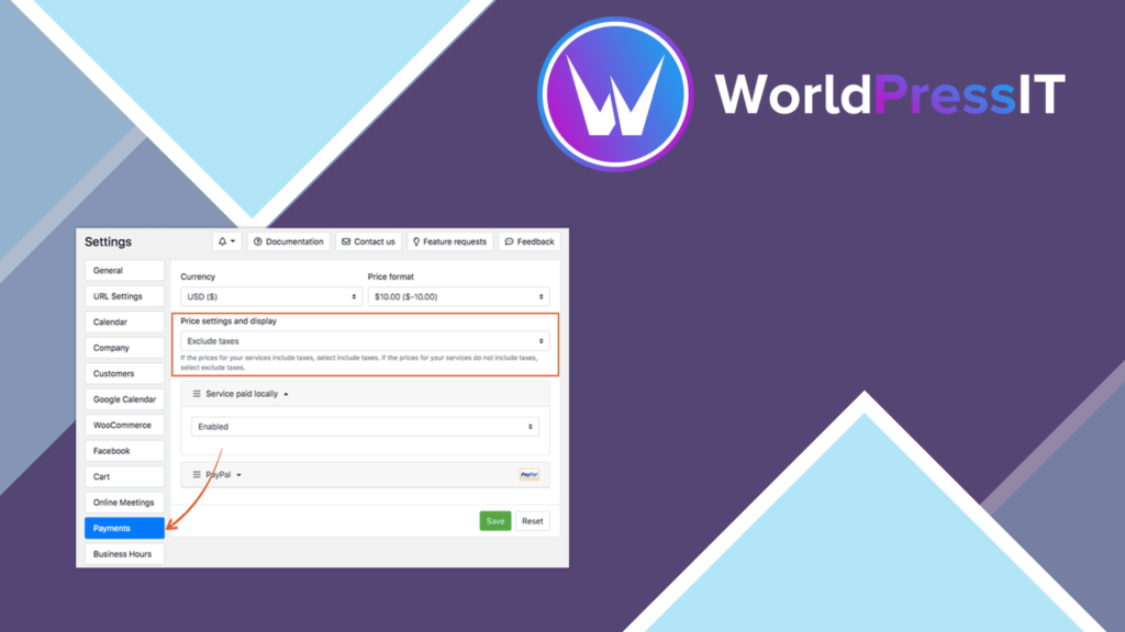 Bookly Taxes Add-on