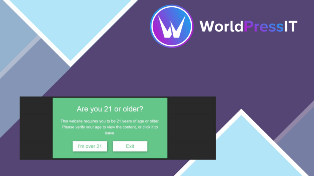 Premium Age Verification Restriction for WordPress