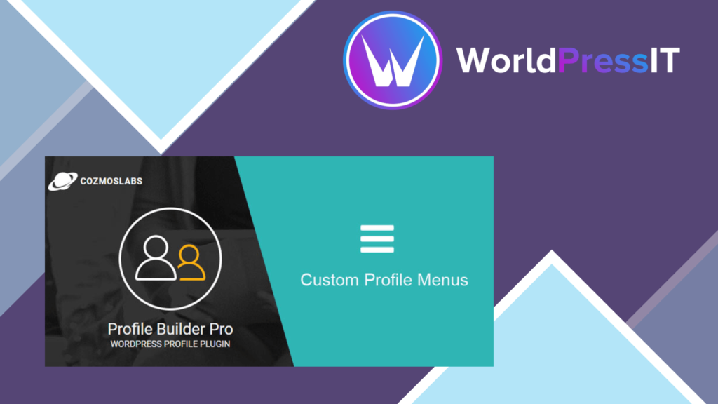 Profile Builder Custom Profile Menus Add-on