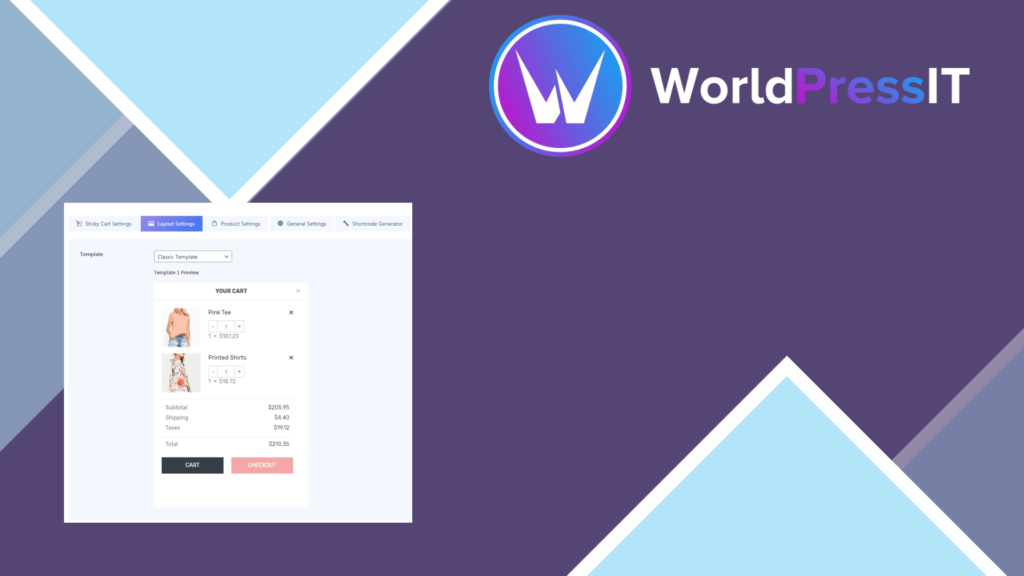 Sticky Mini Cart For WooCommerce