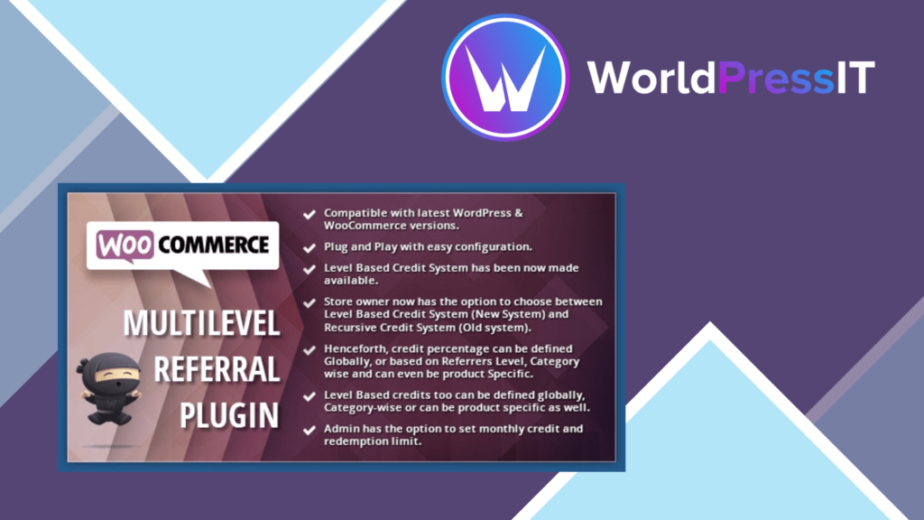 WooCommerce Multilevel Referral Affiliate Plugin
