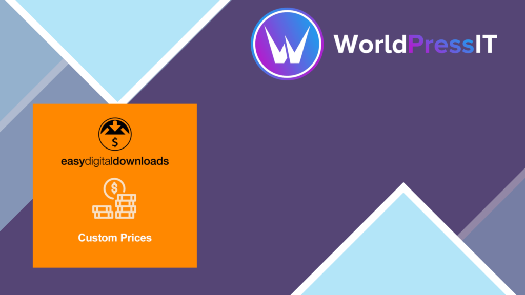 Easy Digital Downloads Custom Prices