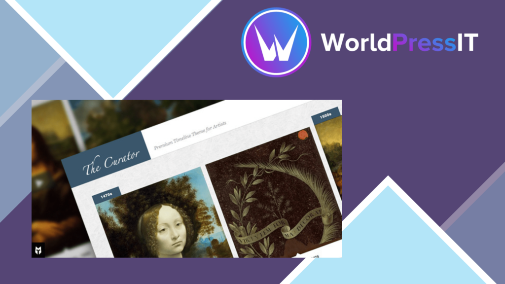 The Curator - Premier WP Timeline Theme for Artists