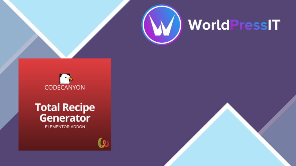 Total Recipe Generator for Elementor