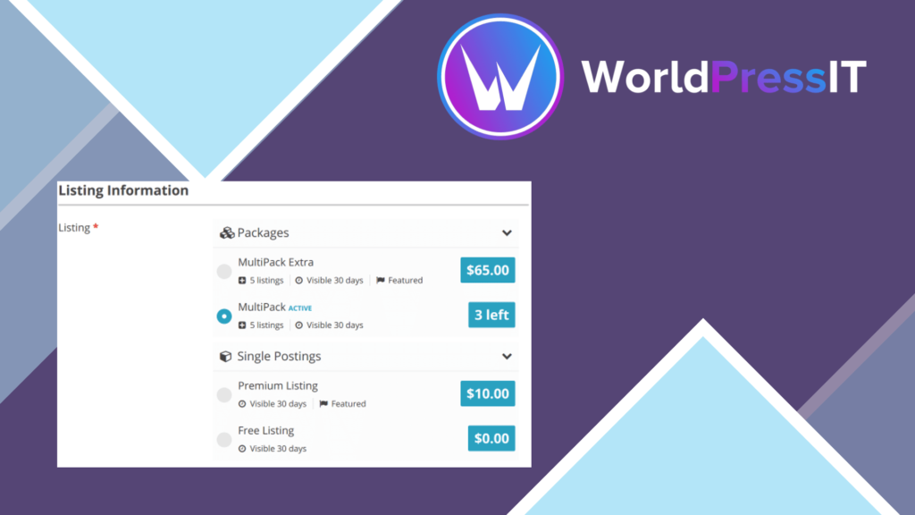 WP Adverts WooCommerce Integration