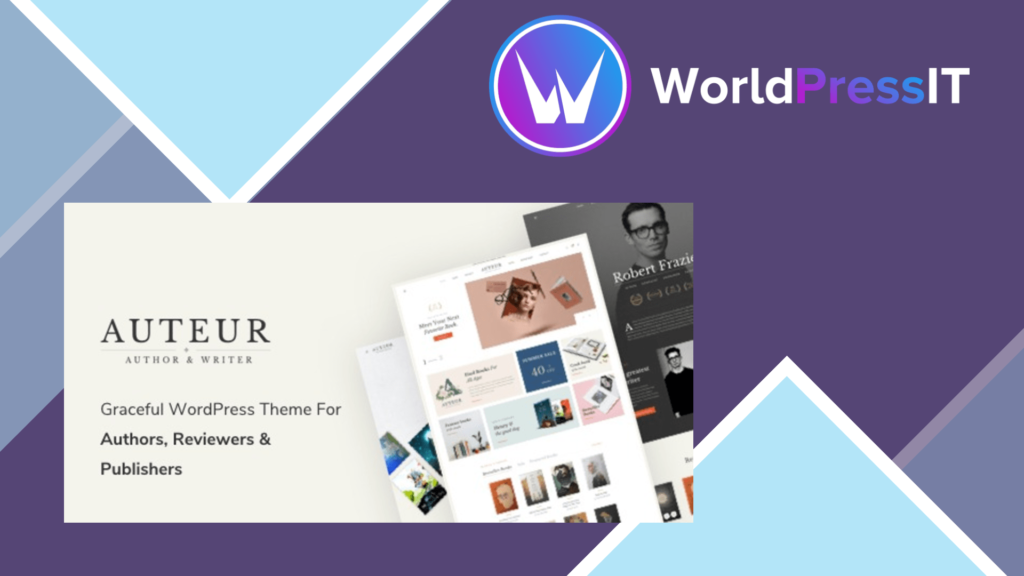 Auteur – WordPress Theme for Authors and Publishers