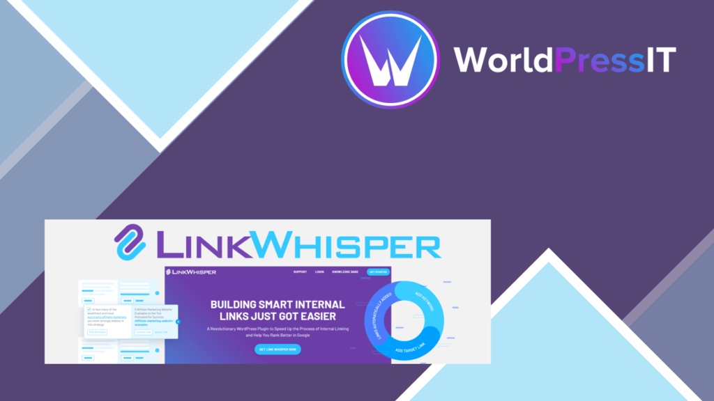 Link Whisper Pro - Quickly Build Smart Internal Links Both To and From Your Content