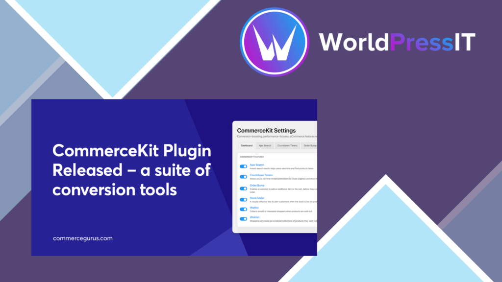 CommerceGurus CommerceKit Plugin