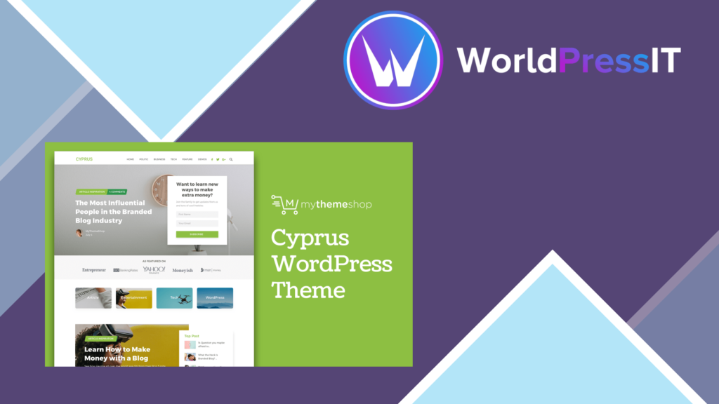 MyThemeShop Cyprus WordPress Theme