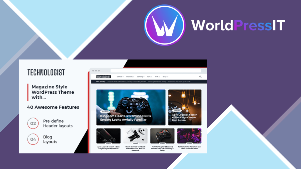 MyThemeShop Technologist WordPress Theme