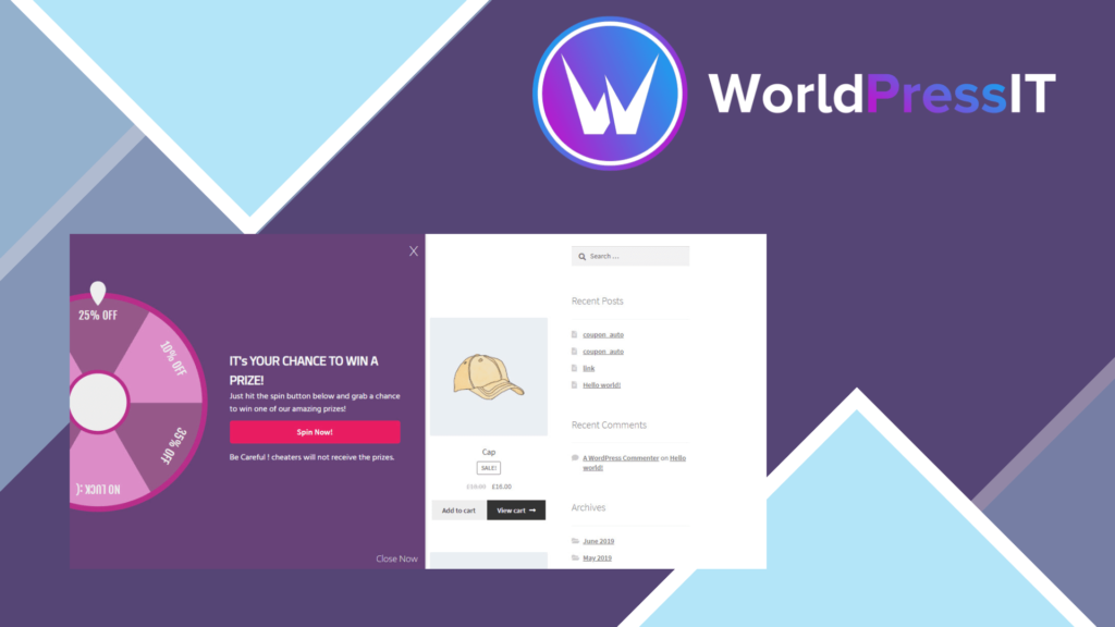 Spin Wheel for WooCommerce