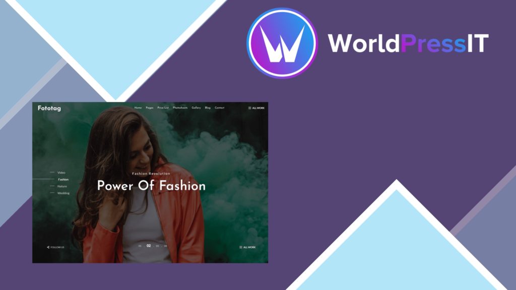 Fototag – Photography WordPress Theme