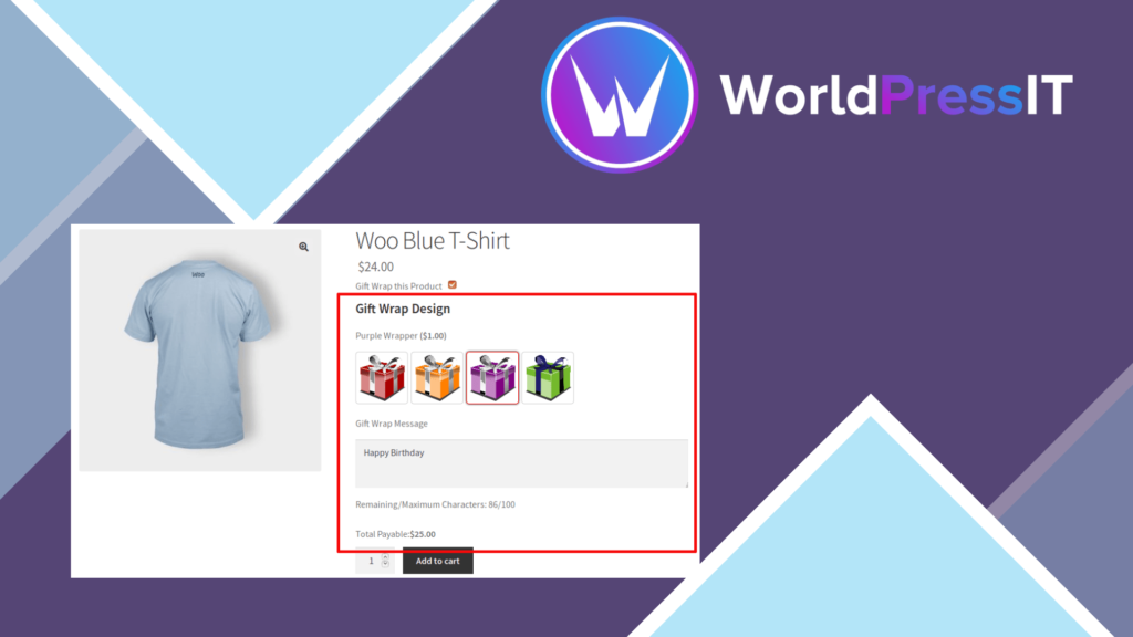 Gift Wrapper for WooCommerce