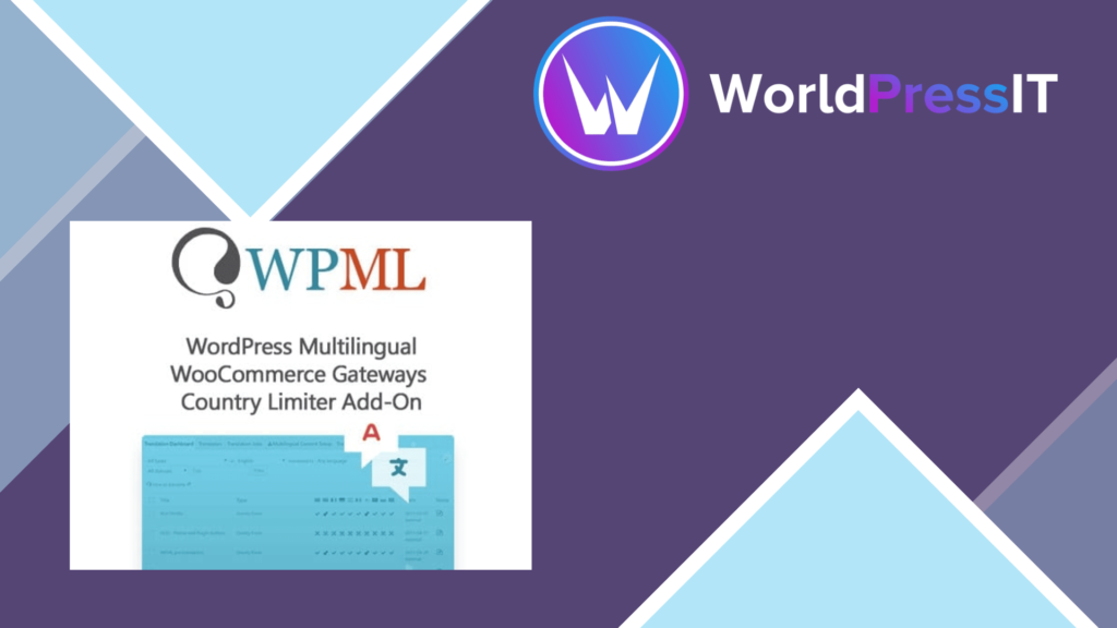WordPress Multilingual WooCommerce Gateways Country Limiter Add-On