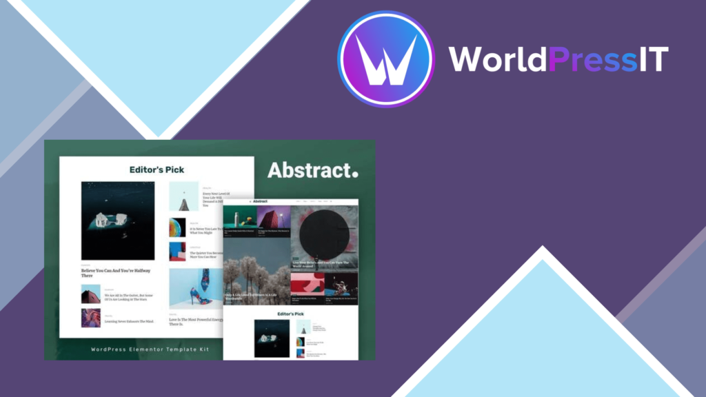 Abstract - Blog &amp; Magazine Elementor Template Kit